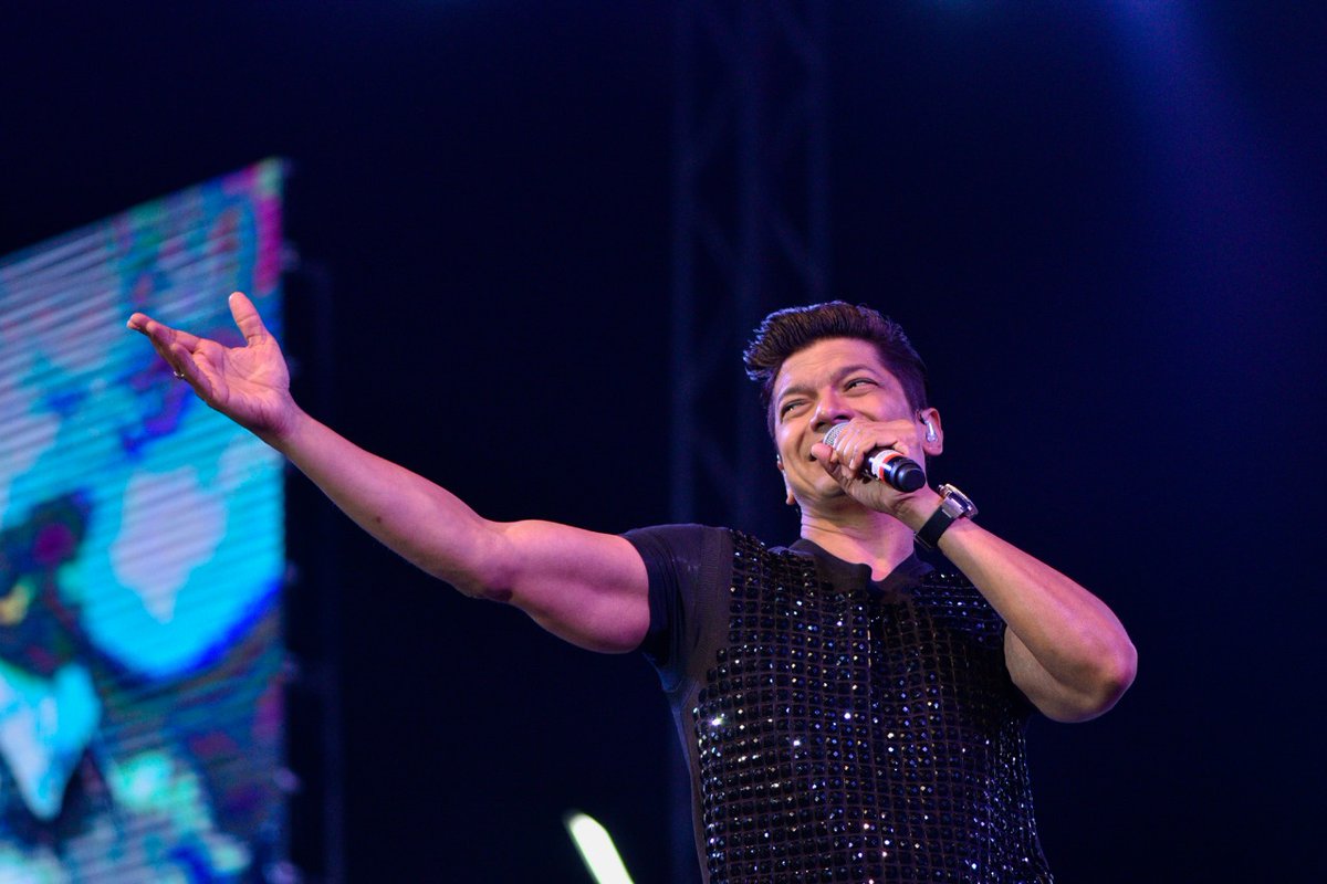 Bollywood Playback Singer Shaan Enthralled The Audience With His ...